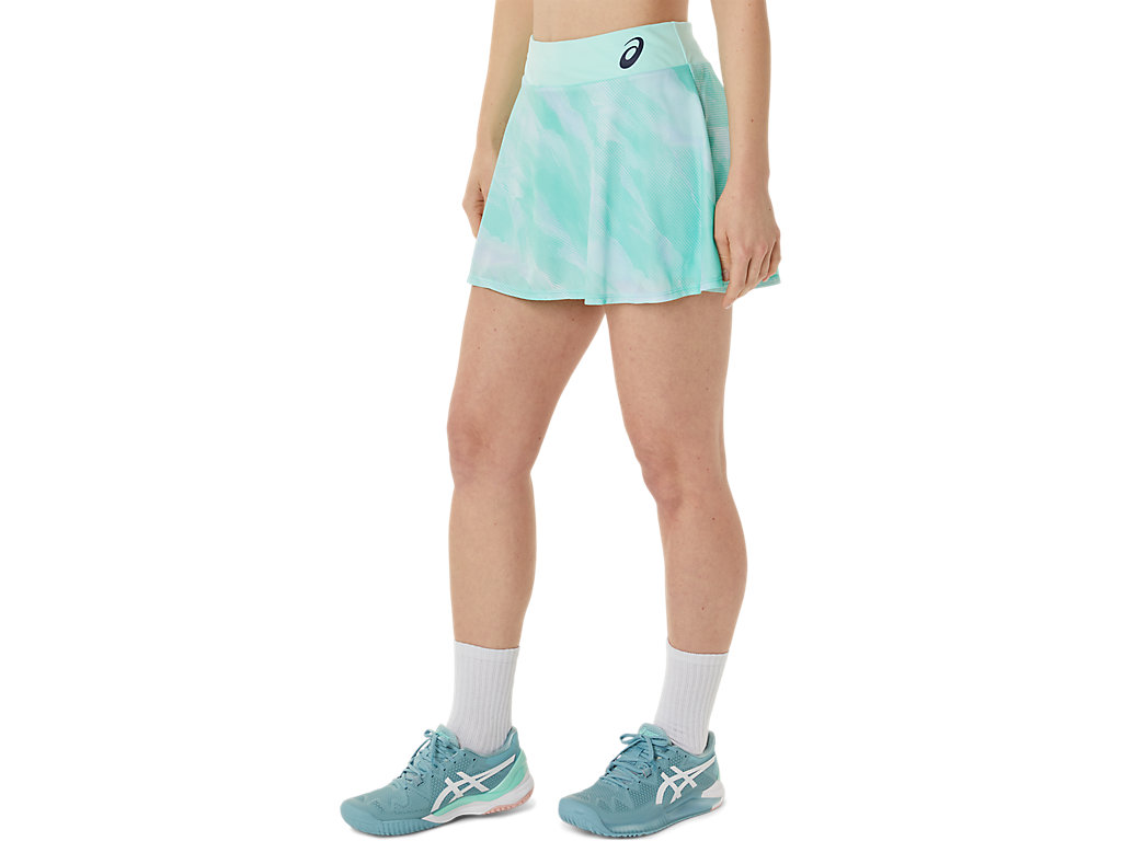 Dámské Sukně Asics Match Grafická Skort Zelene | 2819-WPEHB