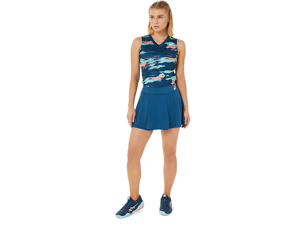 Dámské Sukně Asics Match Skort Světle Indigo | 6785-AUSQZ