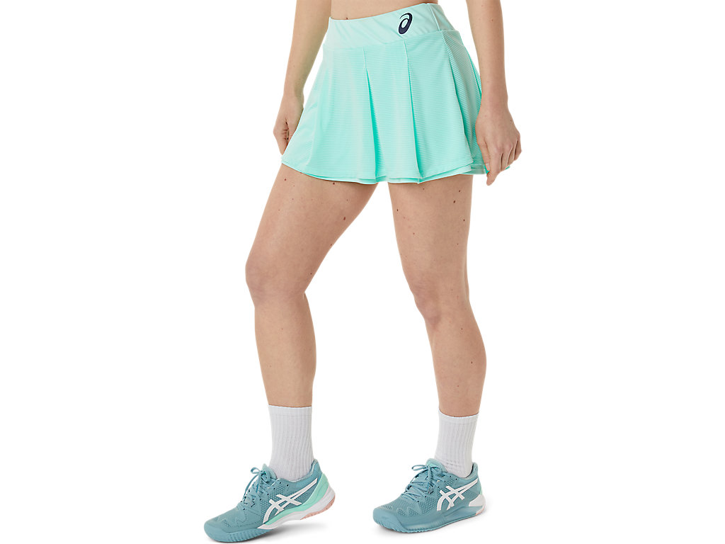 Dámské Sukně Asics Match Skort Zelene | 2364-XVEMF