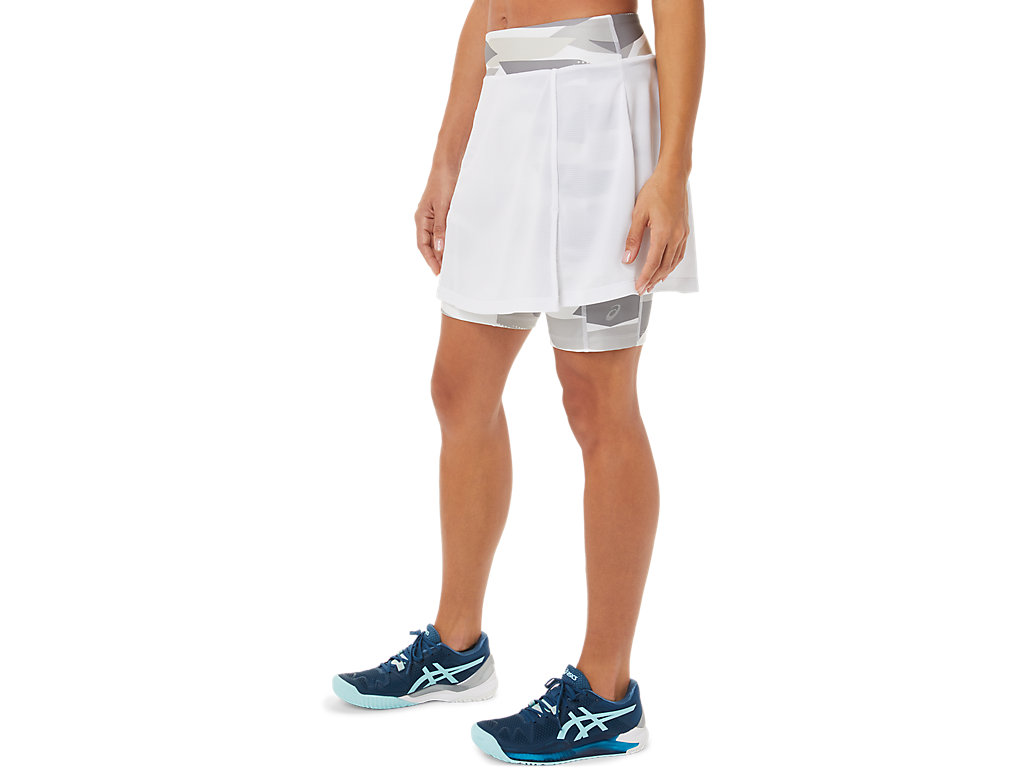 Dámské Sukně Asics New Strong 92 Skort Bílé | 1358-BOYMH