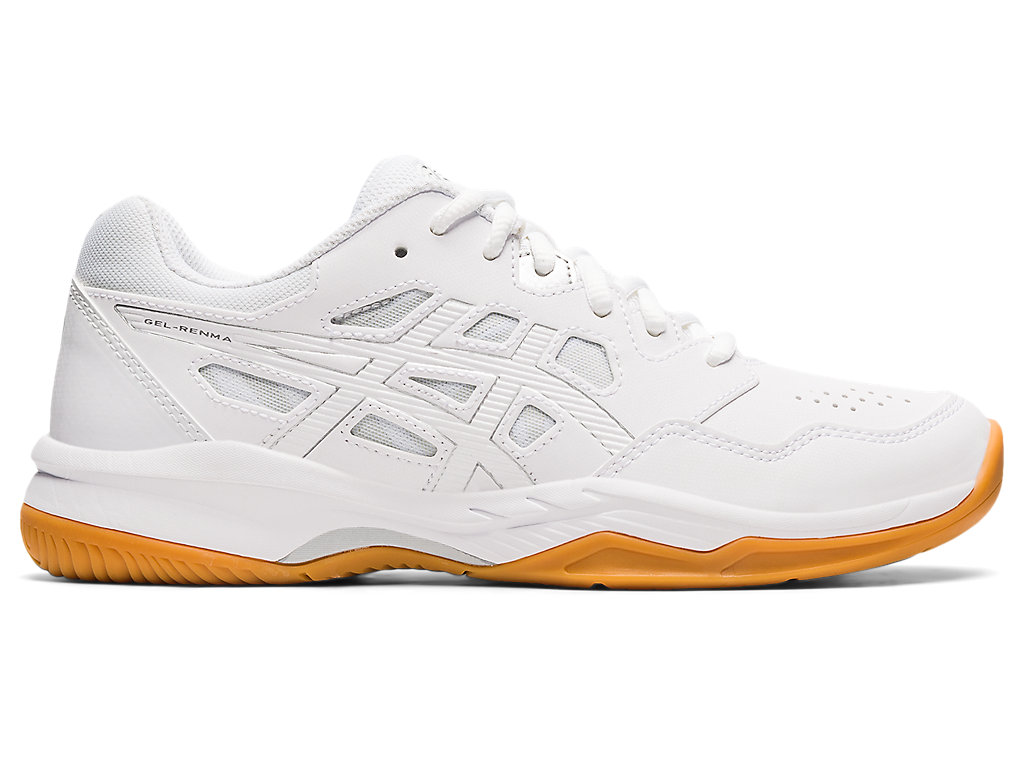 Dámské Sálovky Asics Gel-Renma Bílé Stříbrné | 6897-HIYTQ