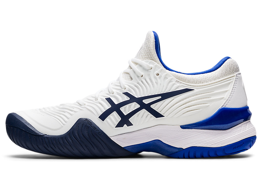 Dámské Tenisové Boty Asics Court Ff 2 Bílé Blankyt | 9524-NITGJ