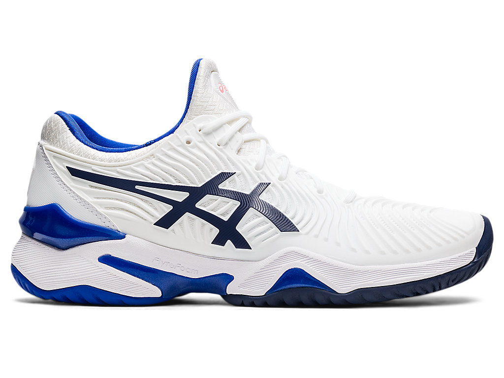 Dámské Tenisové Boty Asics Court Ff 2 Bílé Blankyt | 9524-NITGJ