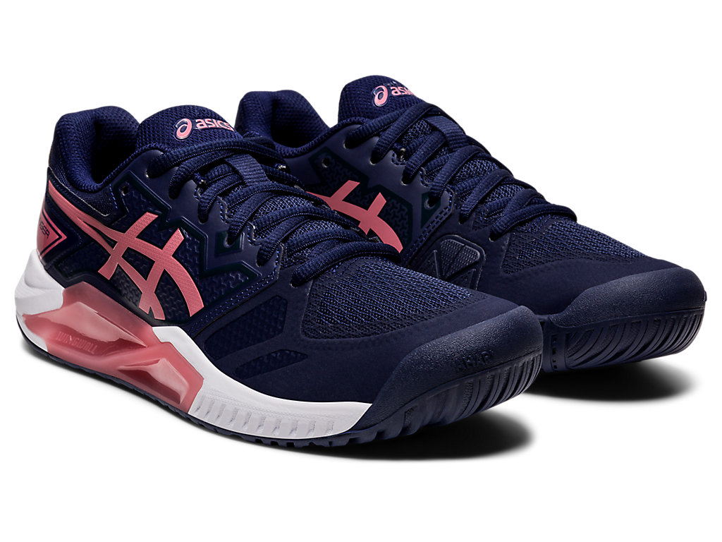 Dámské Tenisové Boty Asics Gel-Challenger 13 Tmavě Blankyt Růžové | 3189-LIVSO