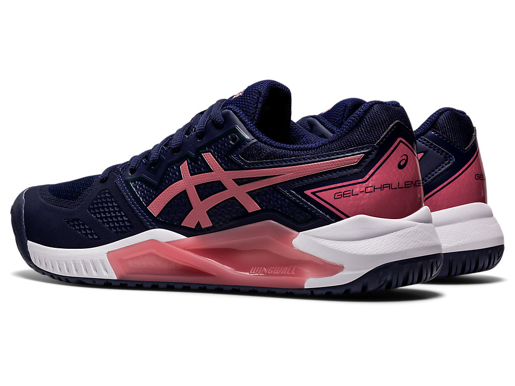 Dámské Tenisové Boty Asics Gel-Challenger 13 Tmavě Blankyt Růžové | 3189-LIVSO