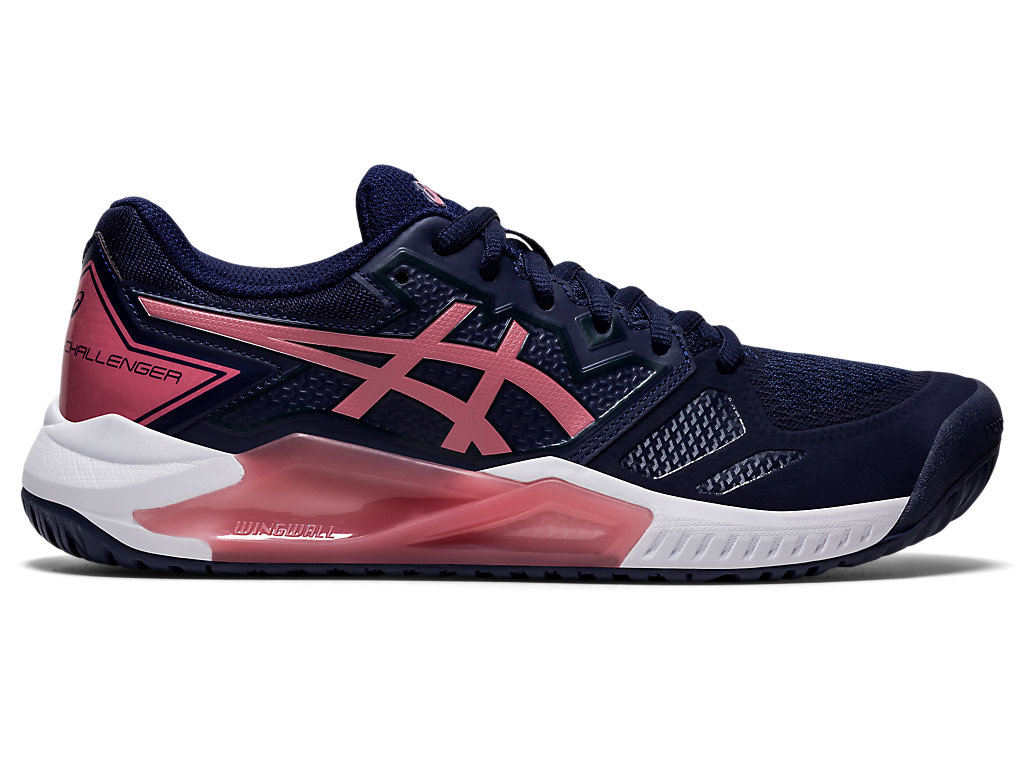 Dámské Tenisové Boty Asics Gel-Challenger 13 Tmavě Blankyt Růžové | 3189-LIVSO