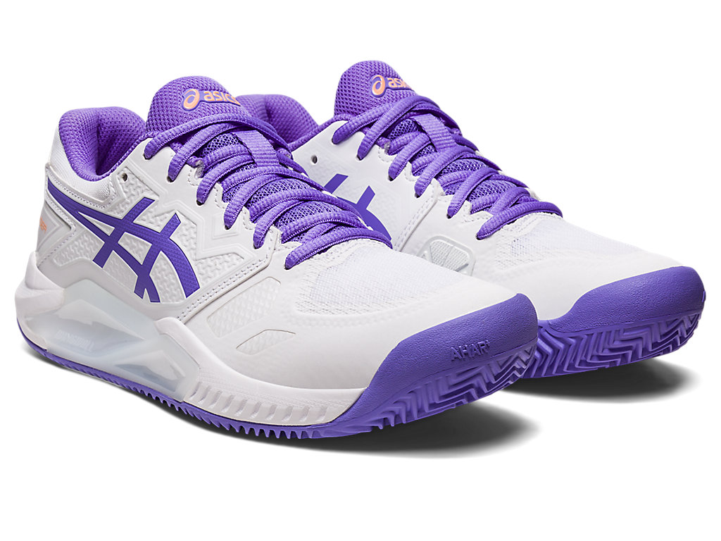 Dámské Tenisové Boty Asics Gel-Challenger 13 Clay Bílé | 9140-PCKDW