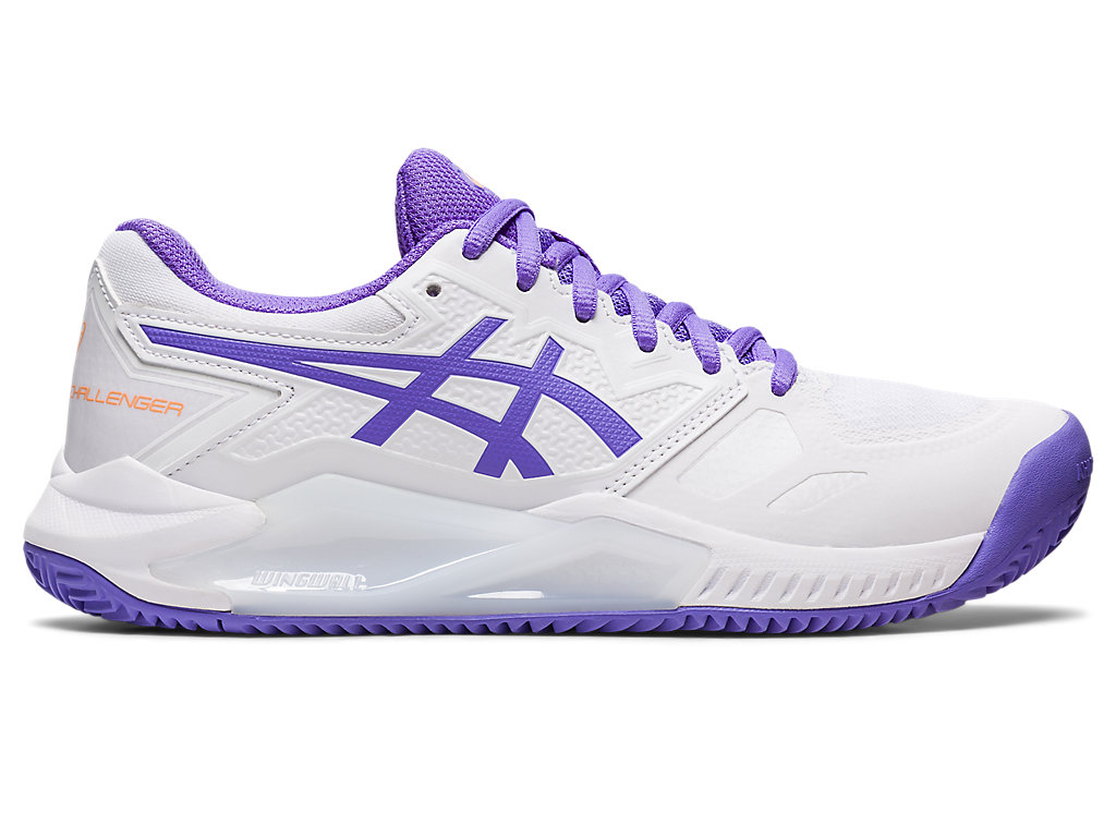 Dámské Tenisové Boty Asics Gel-Challenger 13 Clay Bílé | 9140-PCKDW