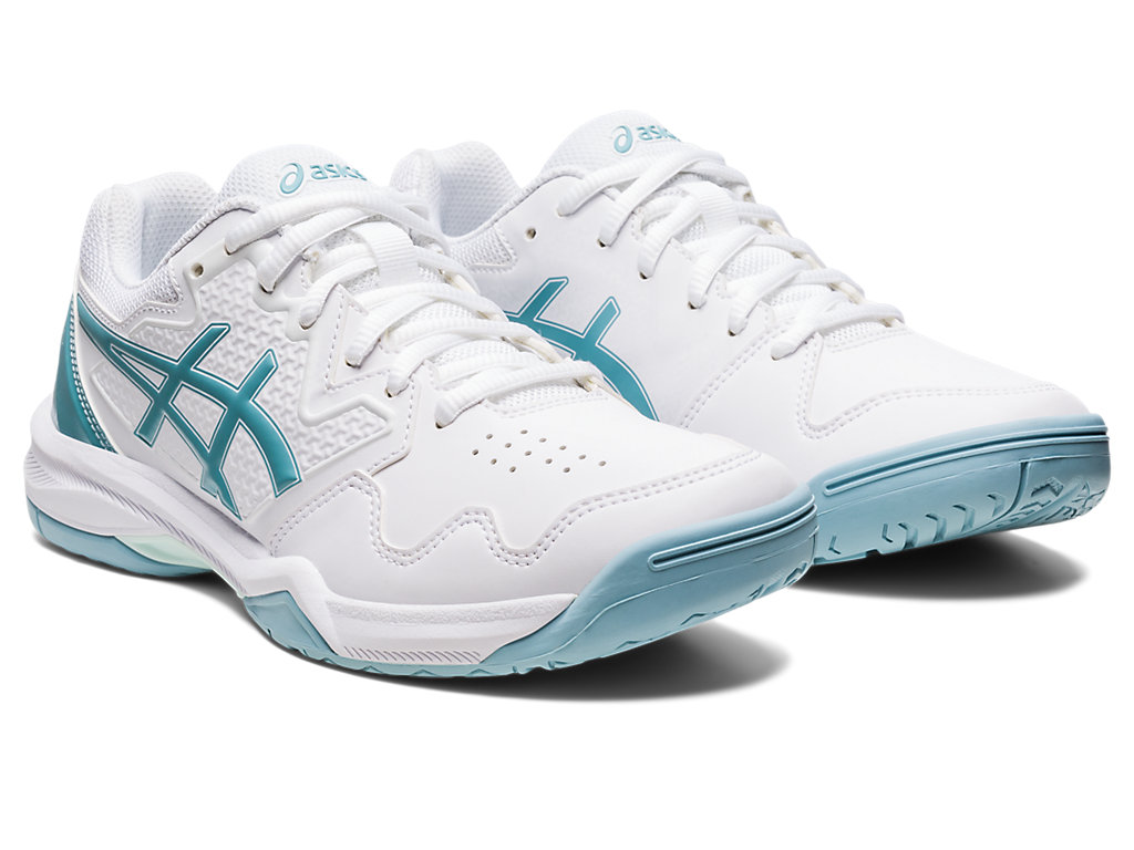 Dámské Tenisové Boty Asics Gel-Dedicate 7 Bílé Blankyt | 6405-CDPRU