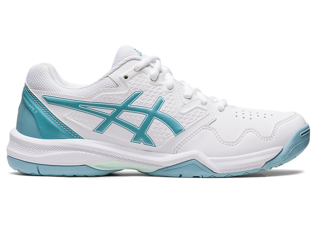 Dámské Tenisové Boty Asics Gel-Dedicate 7 Bílé Blankyt | 6405-CDPRU