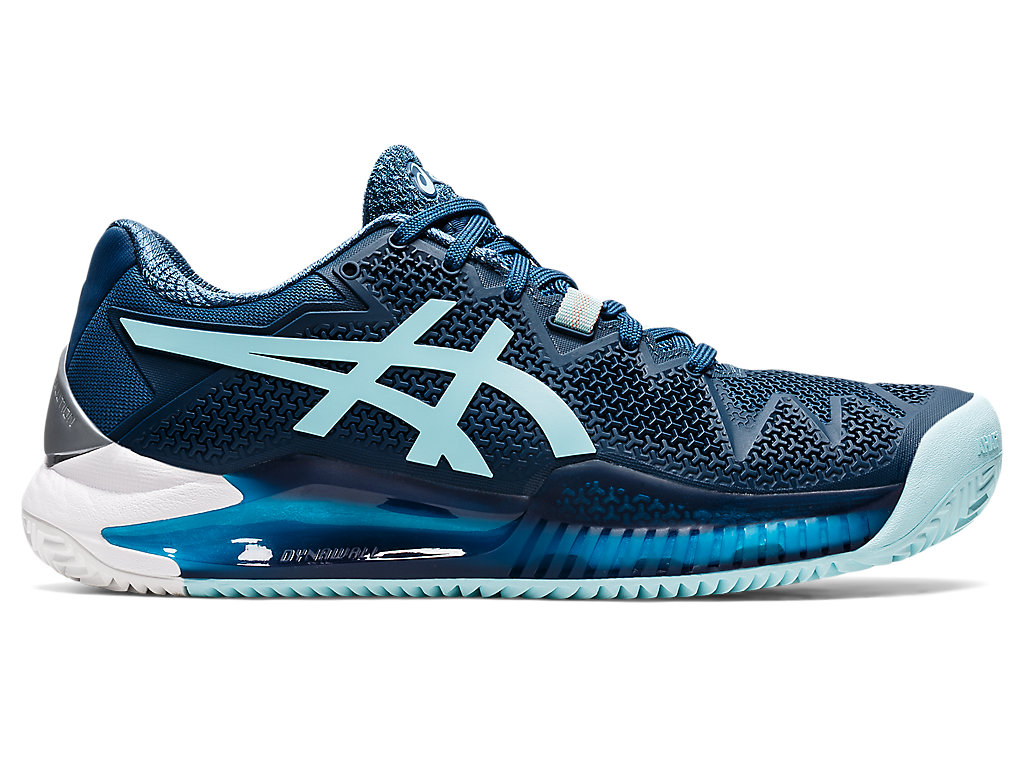 Dámské Tenisové Boty Asics Gel-Resolution 8 Clay Světle Indigo Blankyt | 4780-NECJB