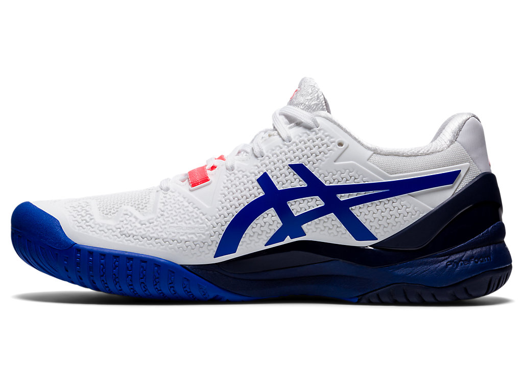 Dámské Tenisové Boty Asics Gel-Resolution 8 Bílé Blankyt | 4831-BOQUG