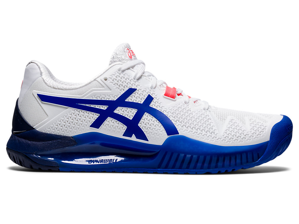 Dámské Tenisové Boty Asics Gel-Resolution 8 Bílé Blankyt | 4831-BOQUG