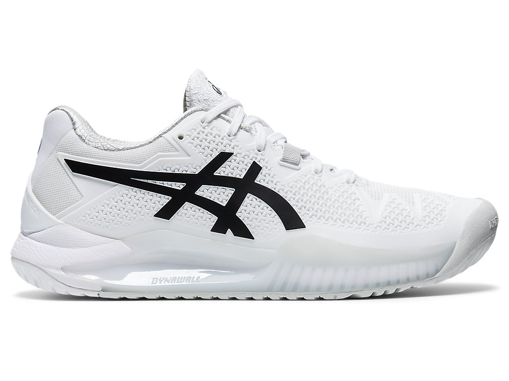 Dámské Tenisové Boty Asics Gel-Resolution 8 Bílé Černé | 9613-JVXDY