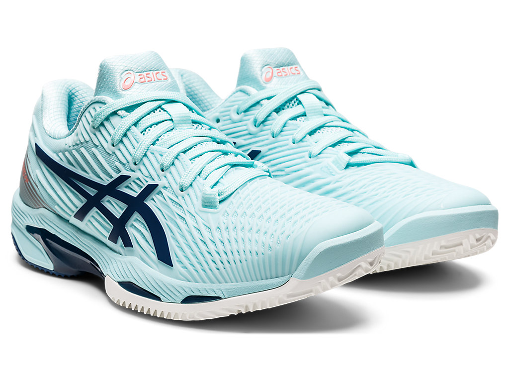 Dámské Tenisové Boty Asics Solution Speed Ff 2 Clay Blankyt Světle Indigo | 5649-SCVHQ