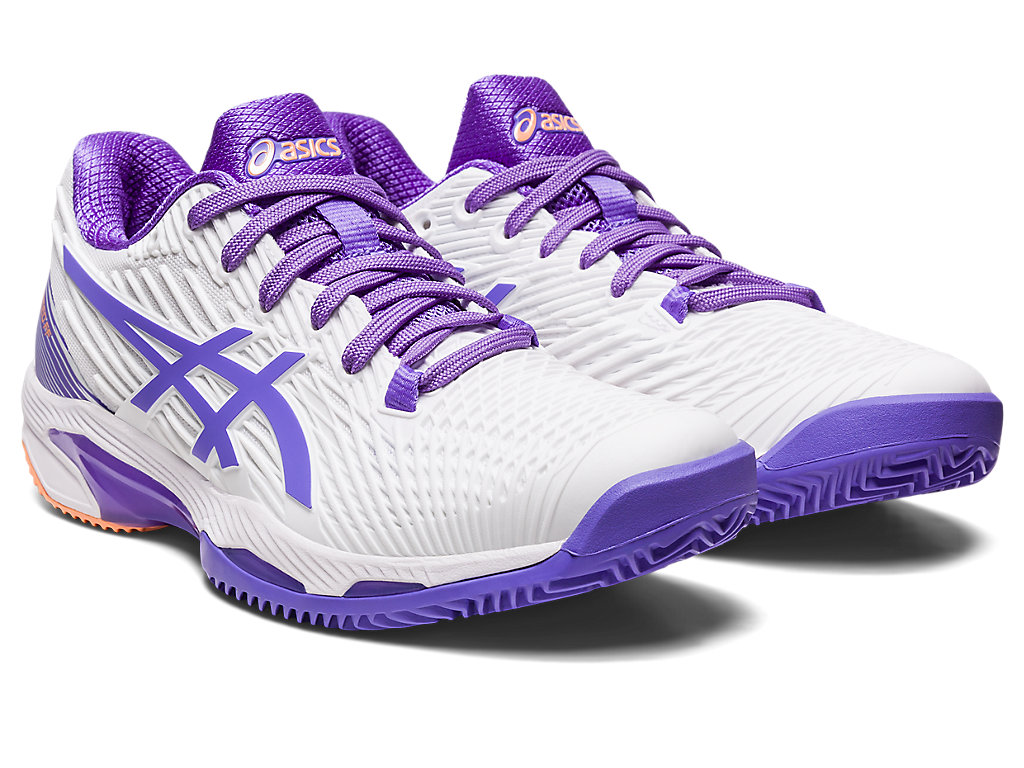 Dámské Tenisové Boty Asics Solution Speed Ff 2 Clay Bílé | 6410-JYETF