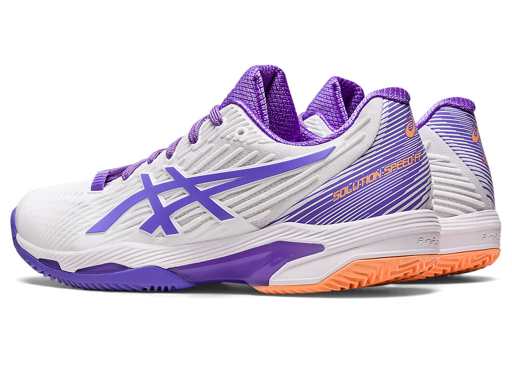 Dámské Tenisové Boty Asics Solution Speed Ff 2 Clay Bílé | 6410-JYETF