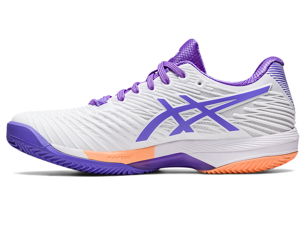 Dámské Tenisové Boty Asics Solution Speed Ff 2 Clay Bílé | 6410-JYETF