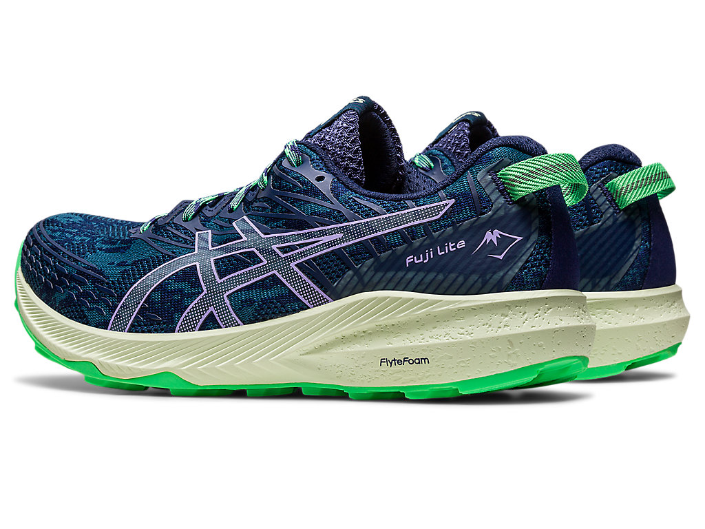 Dámské Trailové Běžecké Boty Asics Fuji Lite 3 Tyrkysové Fialové | 6325-OSAFL