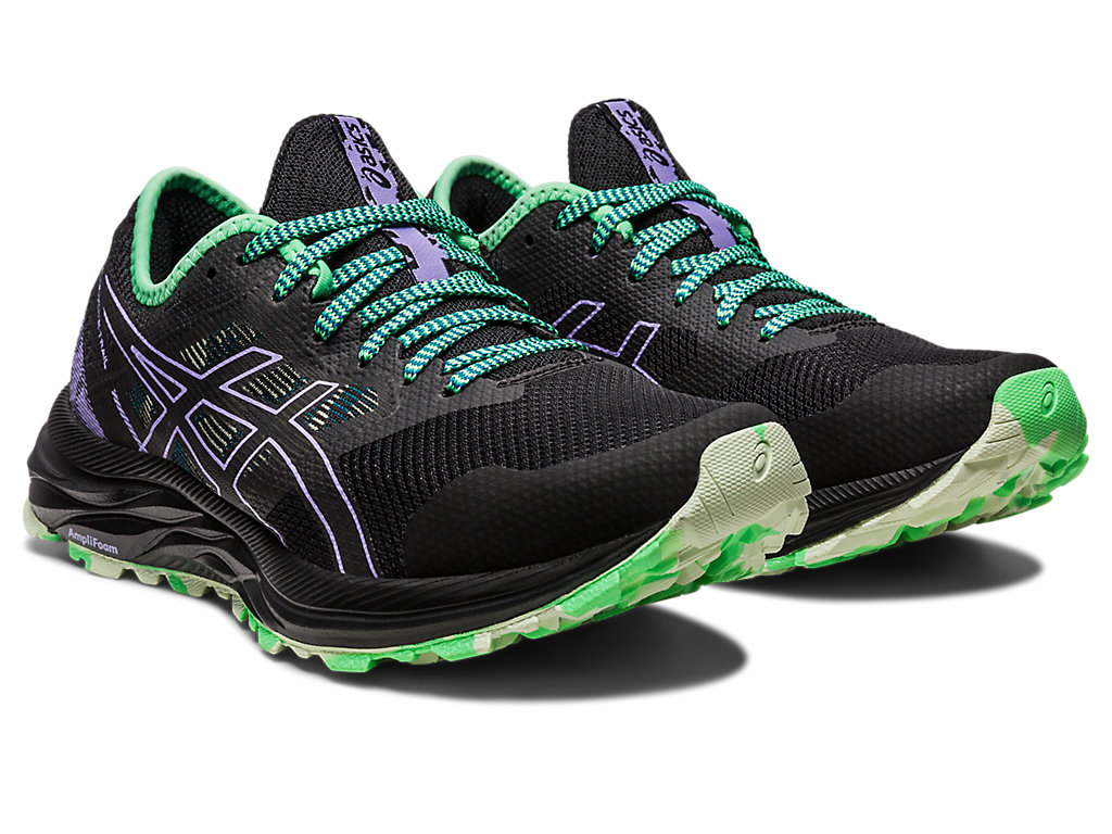 Dámské Trailové Běžecké Boty Asics Gel-Excite Trailové Černé Fialové | 9871-SJVNP