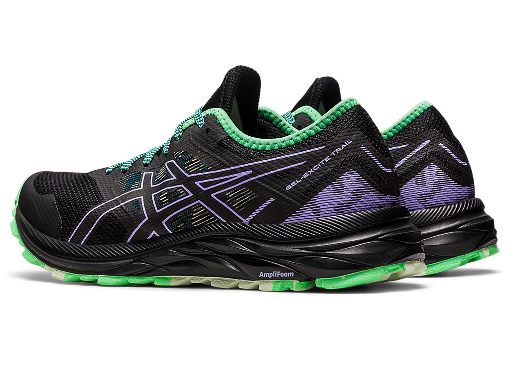 Dámské Trailové Běžecké Boty Asics Gel-Excite Trailové Černé Fialové | 9871-SJVNP