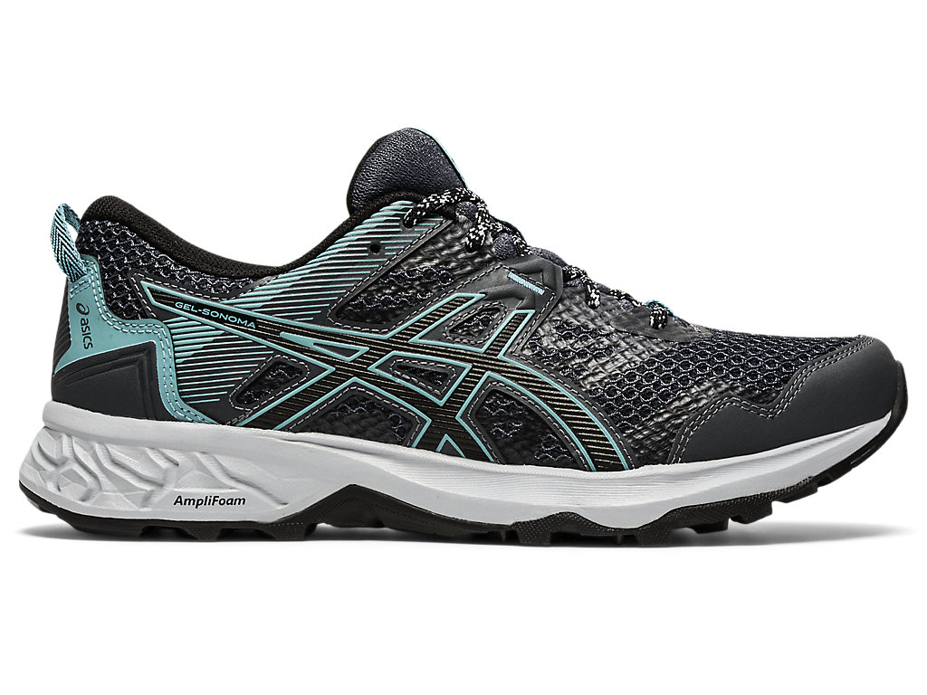 Dámské Trailové Běžecké Boty Asics Gel-Sonoma 5 Šedé Černé | 2964-VNSYC