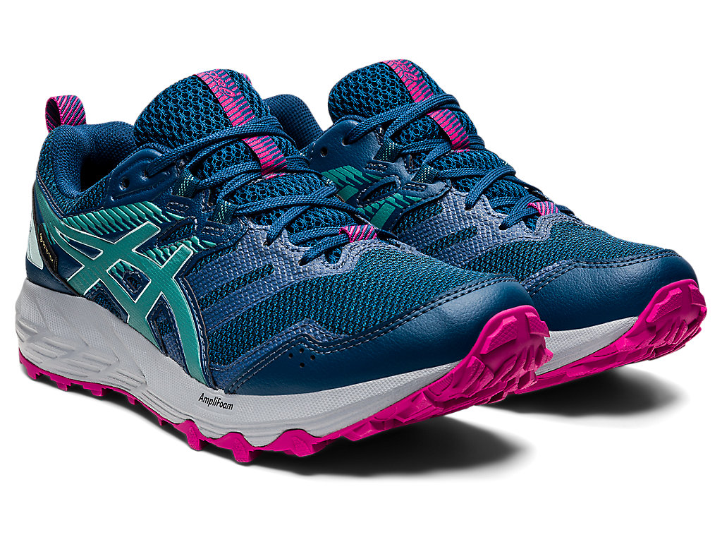 Dámské Trailové Běžecké Boty Asics Gel-Sonoma 6 G-Tx Blankyt Olivy Zelené | 5631-LIUQY