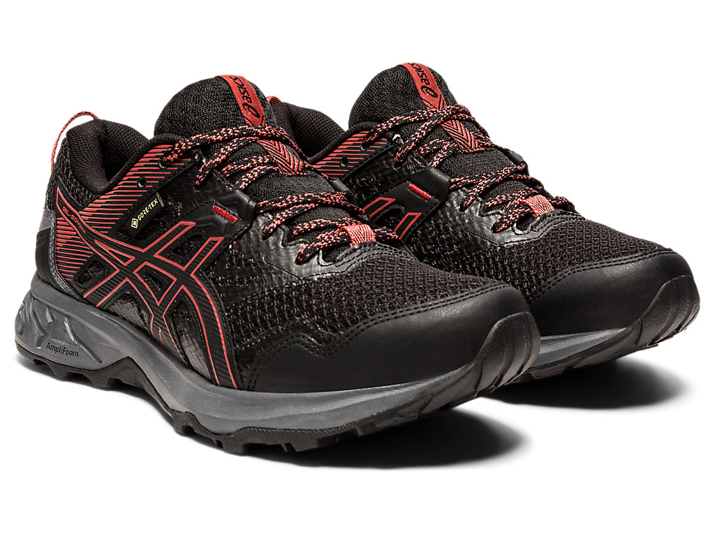 Dámské Trailové Běžecké Boty Asics Gel-Sonoma 5 G-Tx Černé Růžové | 7521-ANRXZ