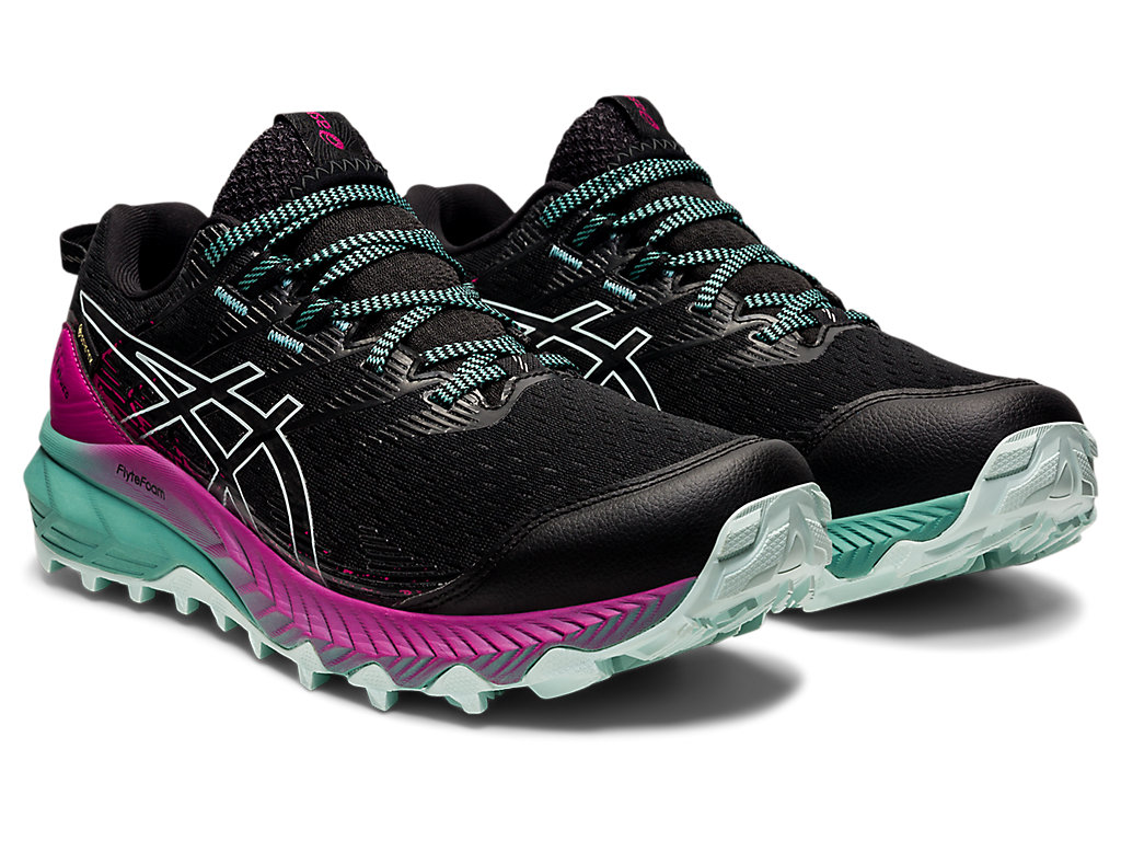 Dámské Trailové Běžecké Boty Asics Gel-Trabuco 10 Gtx Černé | 5841-YUAVR