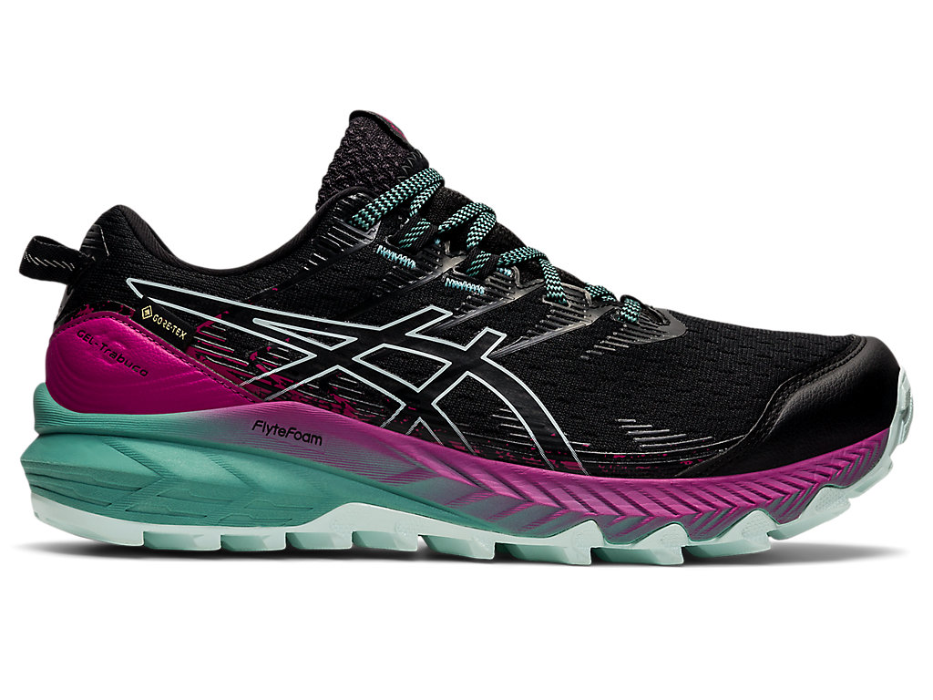 Dámské Trailové Běžecké Boty Asics Gel-Trabuco 10 Gtx Černé | 5841-YUAVR