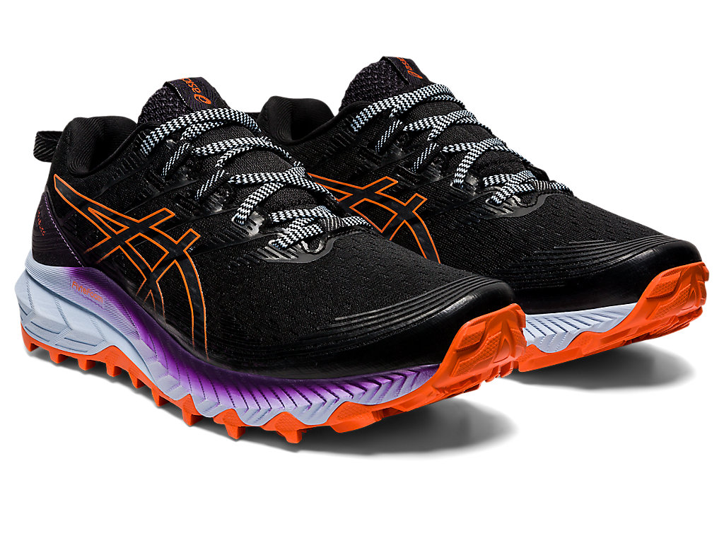 Dámské Trailové Běžecké Boty Asics Gel-Trabuco 10 Černé Oranžové | 7493-HOZID