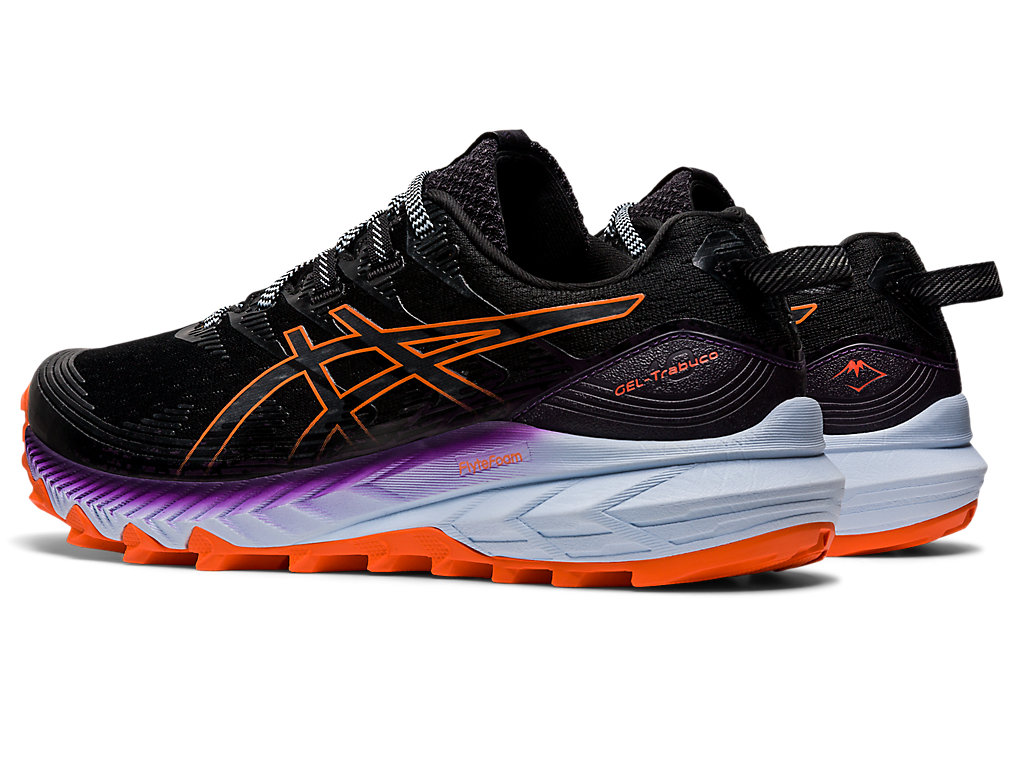 Dámské Trailové Běžecké Boty Asics Gel-Trabuco 10 Černé Oranžové | 7493-HOZID