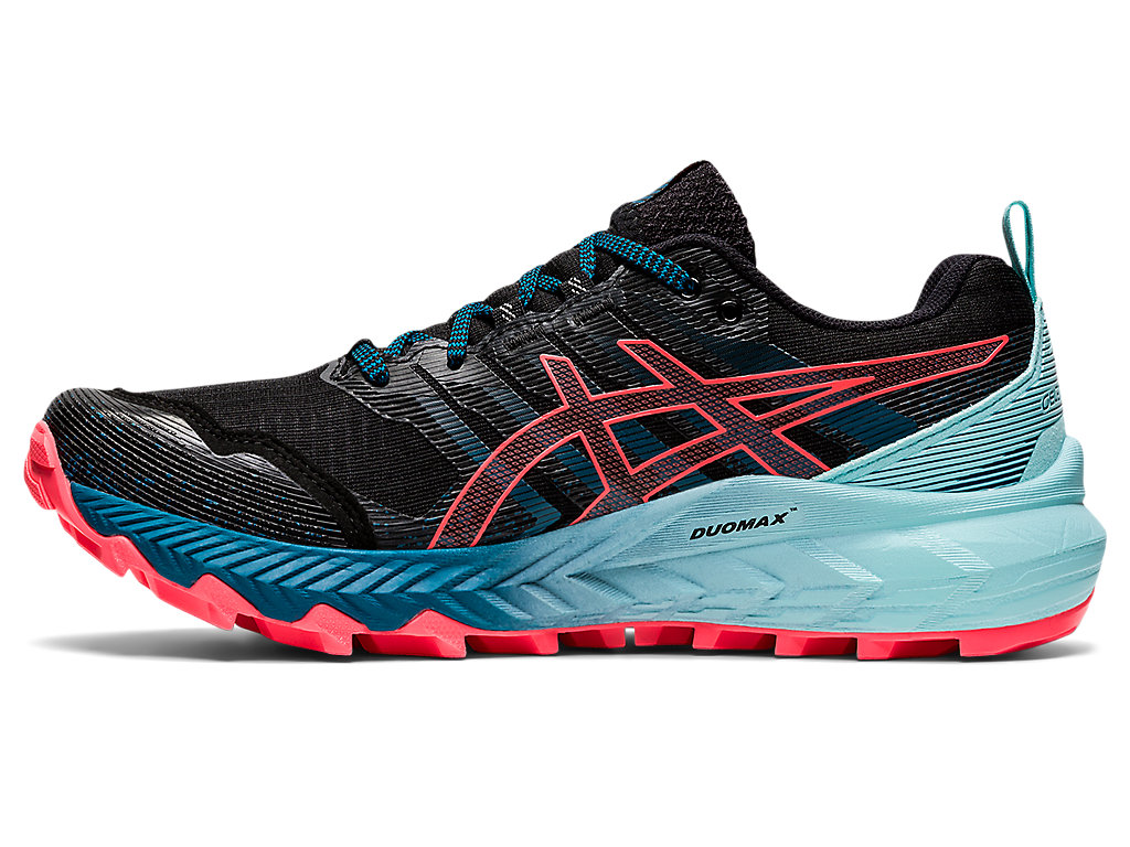 Dámské Trailové Běžecké Boty Asics Gel-Trabuco 9 Černé Koralove | 9571-SLREC