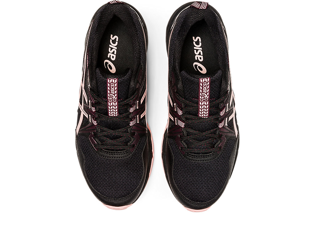 Dámské Trailové Běžecké Boty Asics Gel-Venture 8 Černé Růžové | 1562-NVLDT