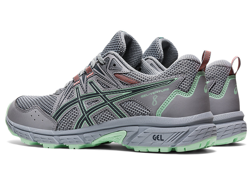 Dámské Trailové Běžecké Boty Asics Gel-Venture 8 Šedé | 1764-IZWJF