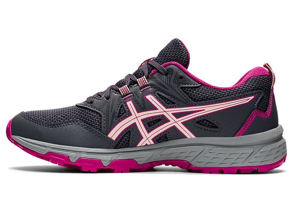 Dámské Trailové Běžecké Boty Asics Gel-Venture 8 Šedé Tyrkysové | 2159-SVLPX