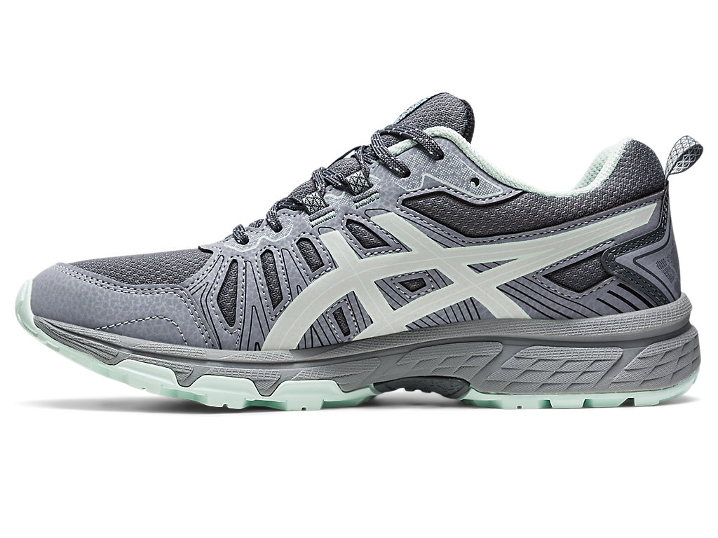 Dámské Trailové Běžecké Boty Asics Gel-Venture 7 Šedé | 2610-HYMZK