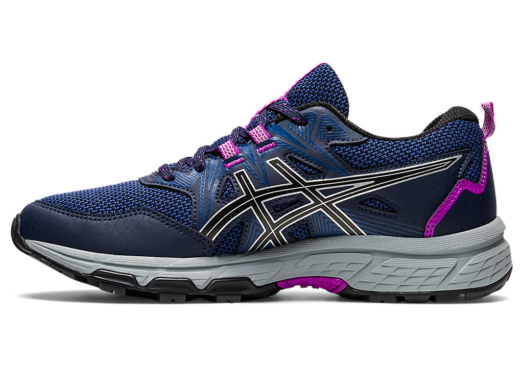 Dámské Trailové Běžecké Boty Asics Gel-Venture 8 Stříbrné | 2869-BIHJM