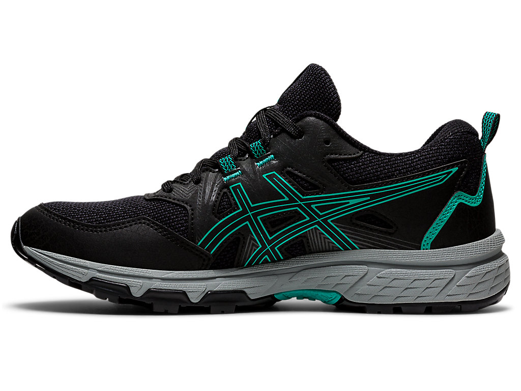 Dámské Trailové Běžecké Boty Asics Gel-Venture 8 Černé | 4129-UHZKS