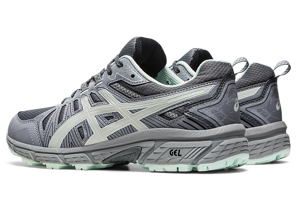 Dámské Trailové Běžecké Boty Asics Gel-Venture 7 Šedé | 4132-IDLFY