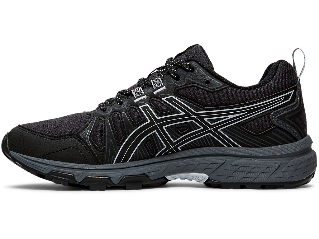 Dámské Trailové Běžecké Boty Asics Gel-Venture 7 Černé Šedé | 4917-KNVSC