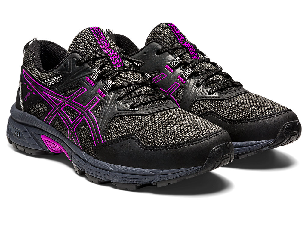 Dámské Trailové Běžecké Boty Asics Gel-Venture 8 Černé Fialové | 5312-ARKWP