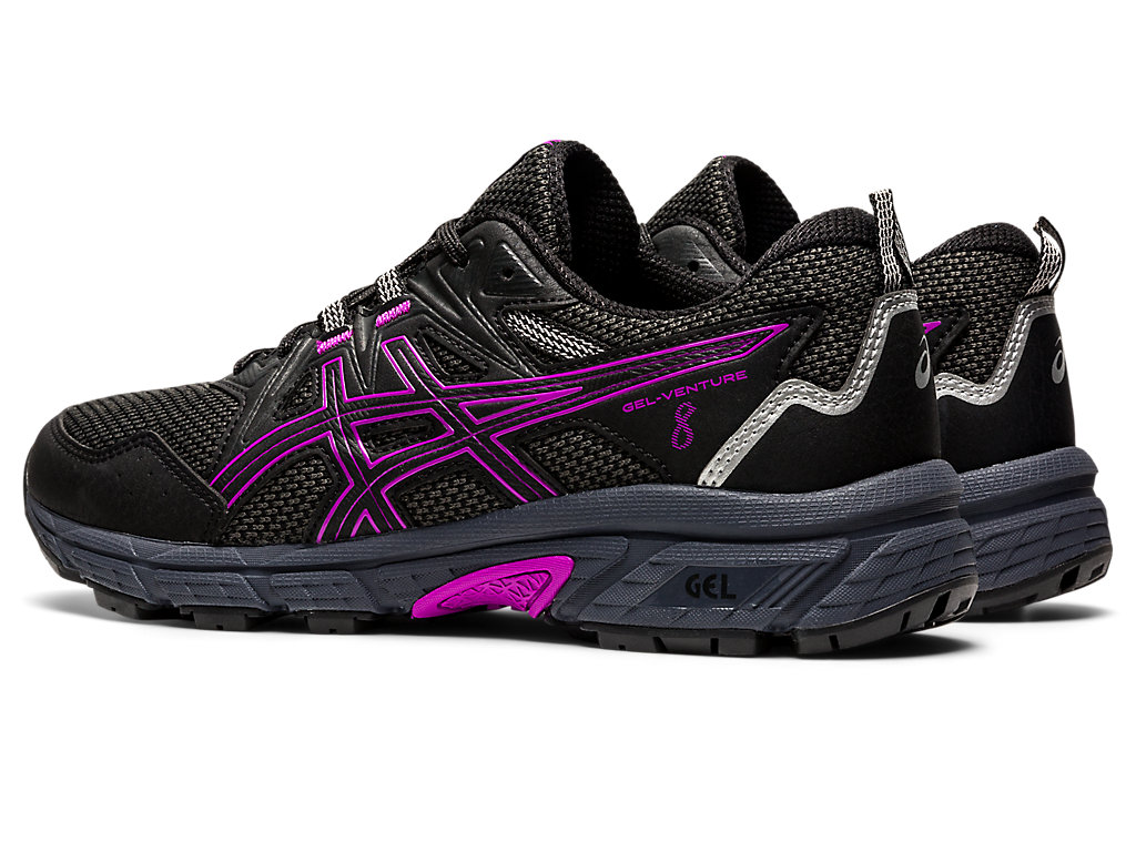 Dámské Trailové Běžecké Boty Asics Gel-Venture 8 Černé Fialové | 5312-ARKWP