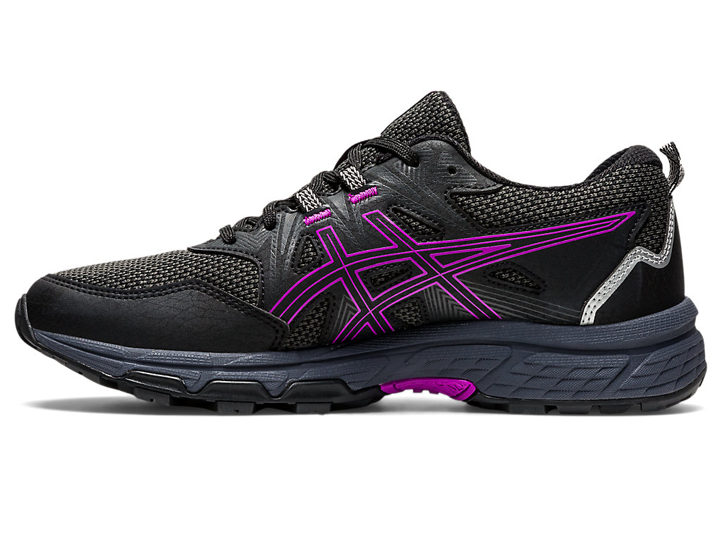 Dámské Trailové Běžecké Boty Asics Gel-Venture 8 Černé Fialové | 5312-ARKWP