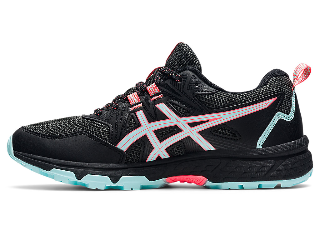 Dámské Trailové Běžecké Boty Asics Gel-Venture 8 Černé Blankyt | 5837-ETXKR