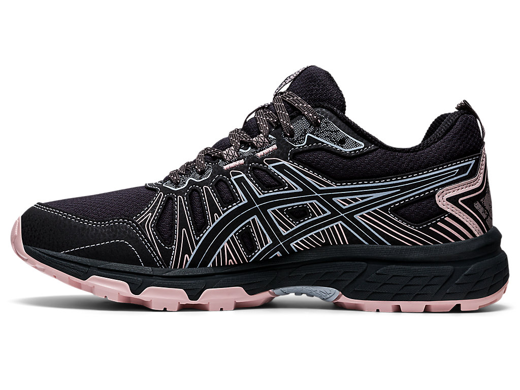 Dámské Trailové Běžecké Boty Asics Gel-Venture 7 (D) Tmavě Šedé Černé | 6379-TXRMU