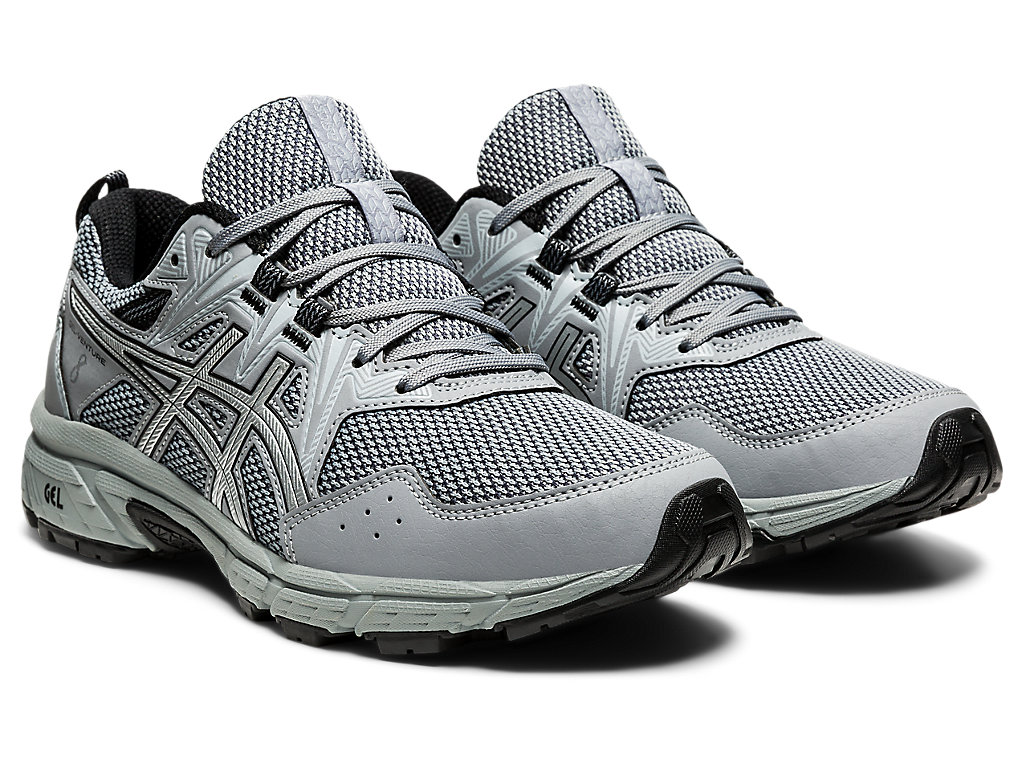 Dámské Trailové Běžecké Boty Asics Gel-Venture 8 Stříbrné | 7346-MLGFR