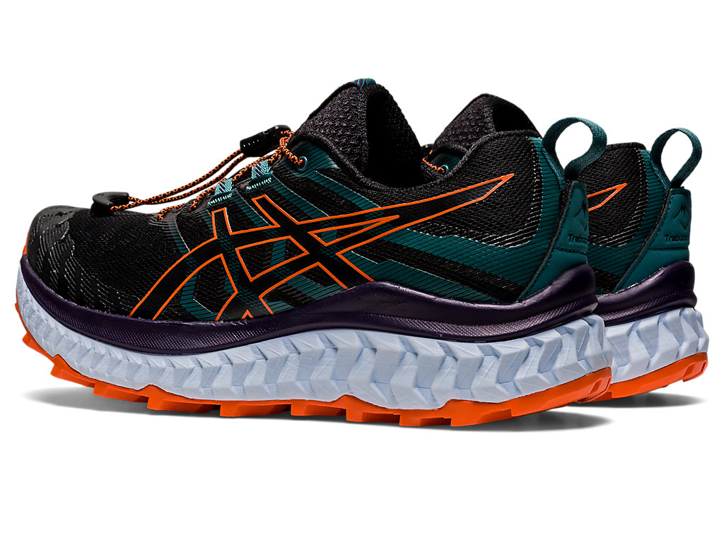 Dámské Trailové Běžecké Boty Asics Trabuco Max Černé Oranžové | 2731-UPVXW