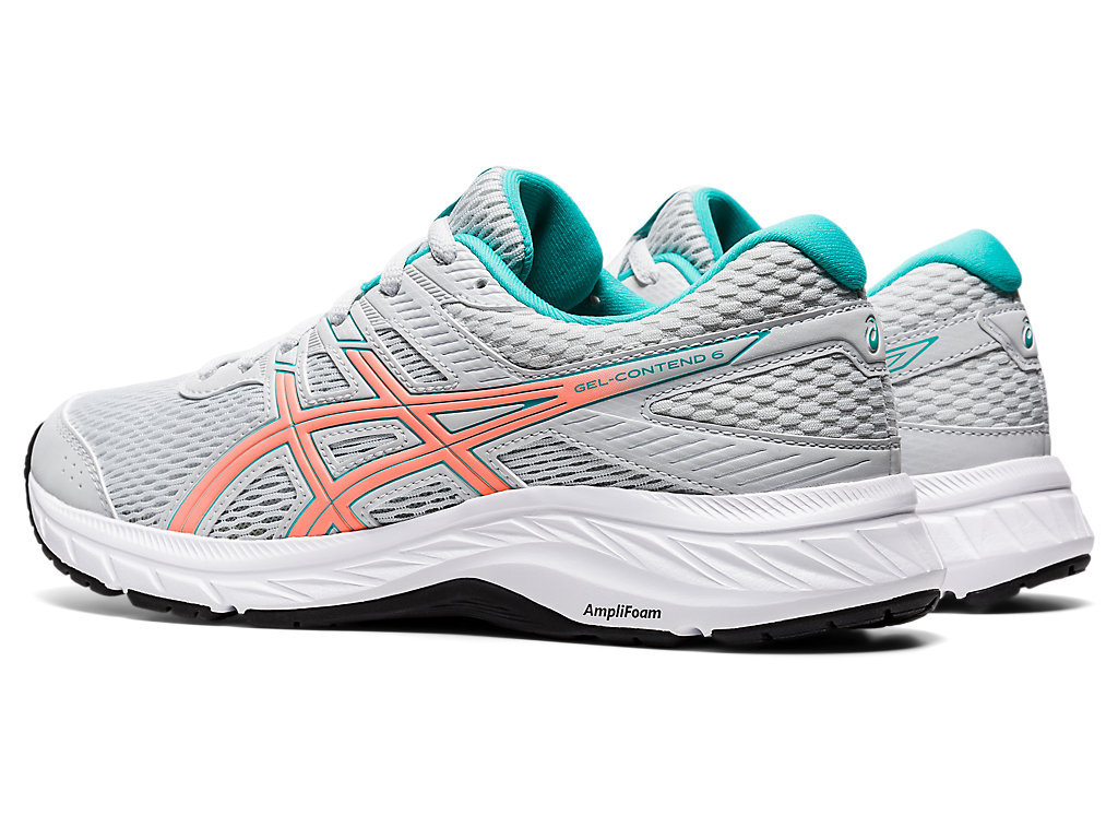 Dámské Trekové Boty Asics Gel-Contend 6 Šedé Oranžové | 5789-QLOER