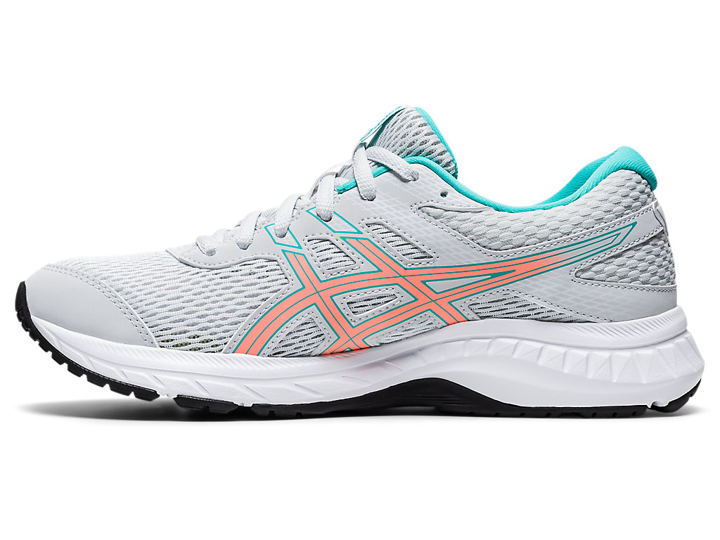 Dámské Trekové Boty Asics Gel-Contend 6 Šedé Oranžové | 5789-QLOER